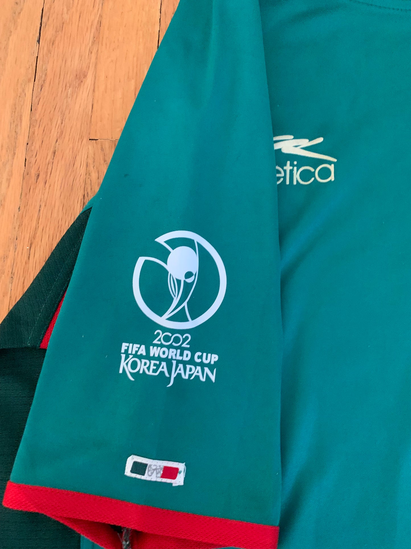 Mexico World Cup 2002 Home Jersey R. Marquez #4 M