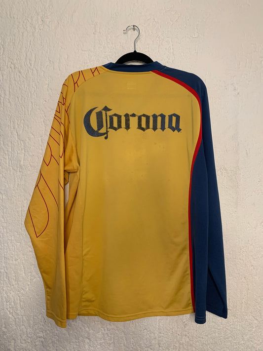 Club America Home Jersey 2007 L/S XL