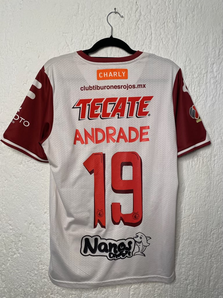 Tiburones de Veracruz 2017 Away Jersey Édgar Andrade #19 L (Fits M)